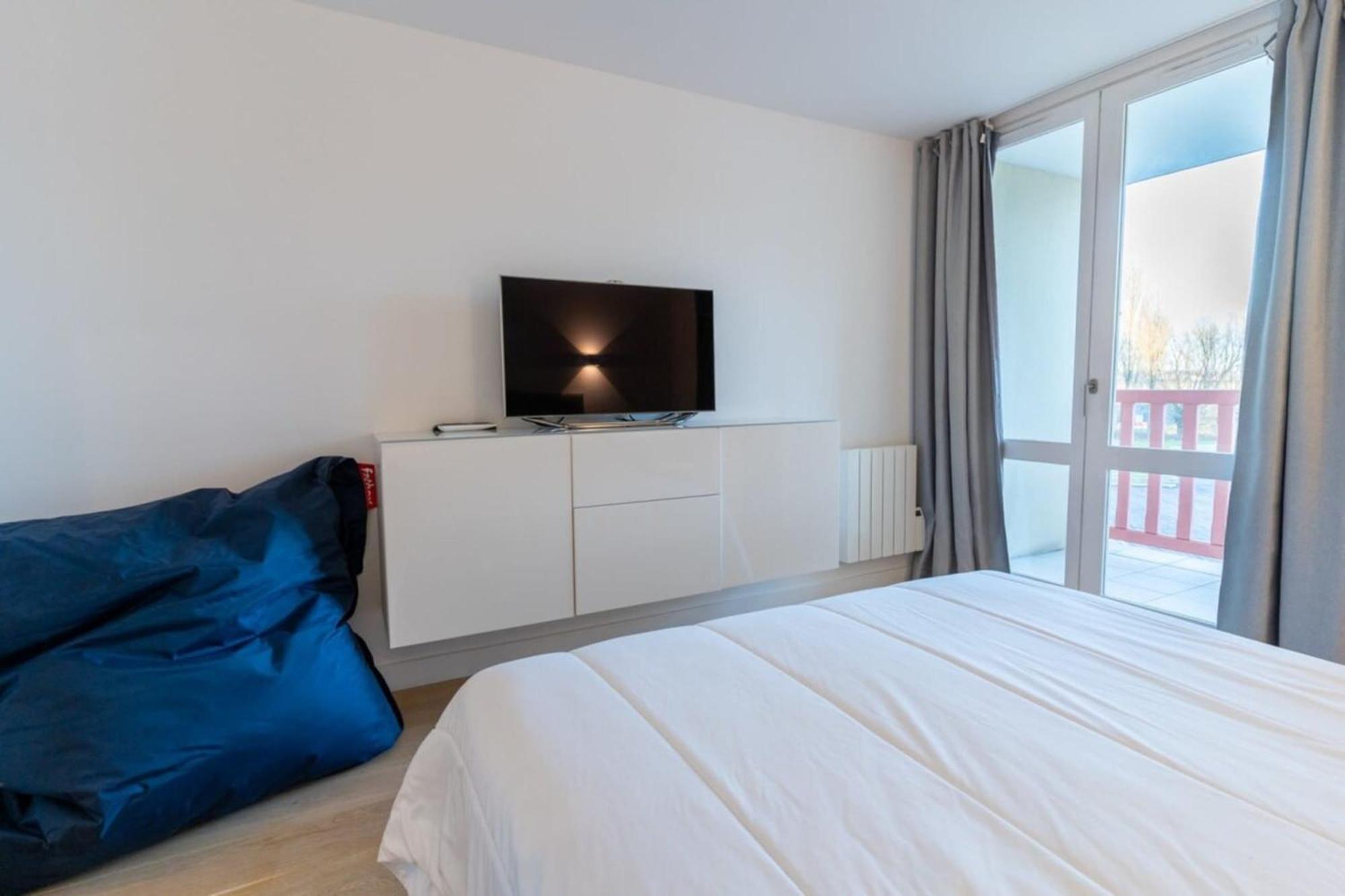 Beautiful Flat With Swimming Pool Tennis Court And Parking 148 Le Touquet Luaran gambar