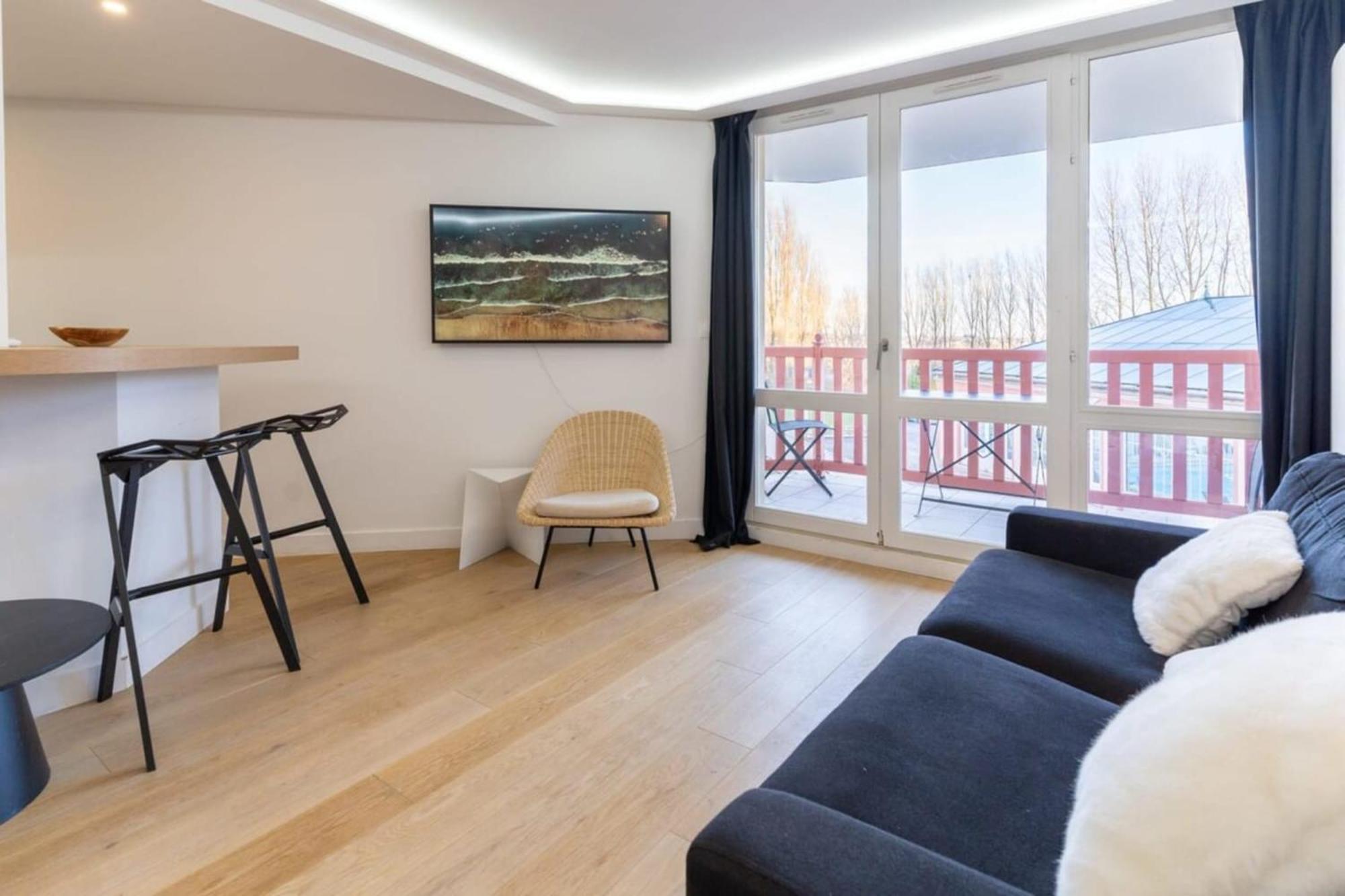 Beautiful Flat With Swimming Pool Tennis Court And Parking 148 Le Touquet Luaran gambar