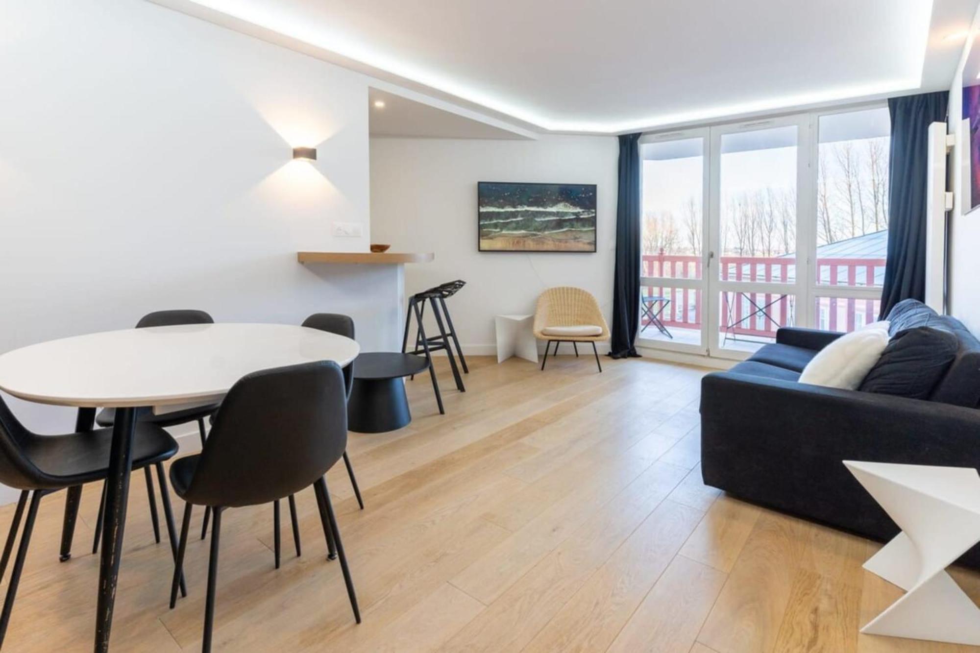 Beautiful Flat With Swimming Pool Tennis Court And Parking 148 Le Touquet Luaran gambar